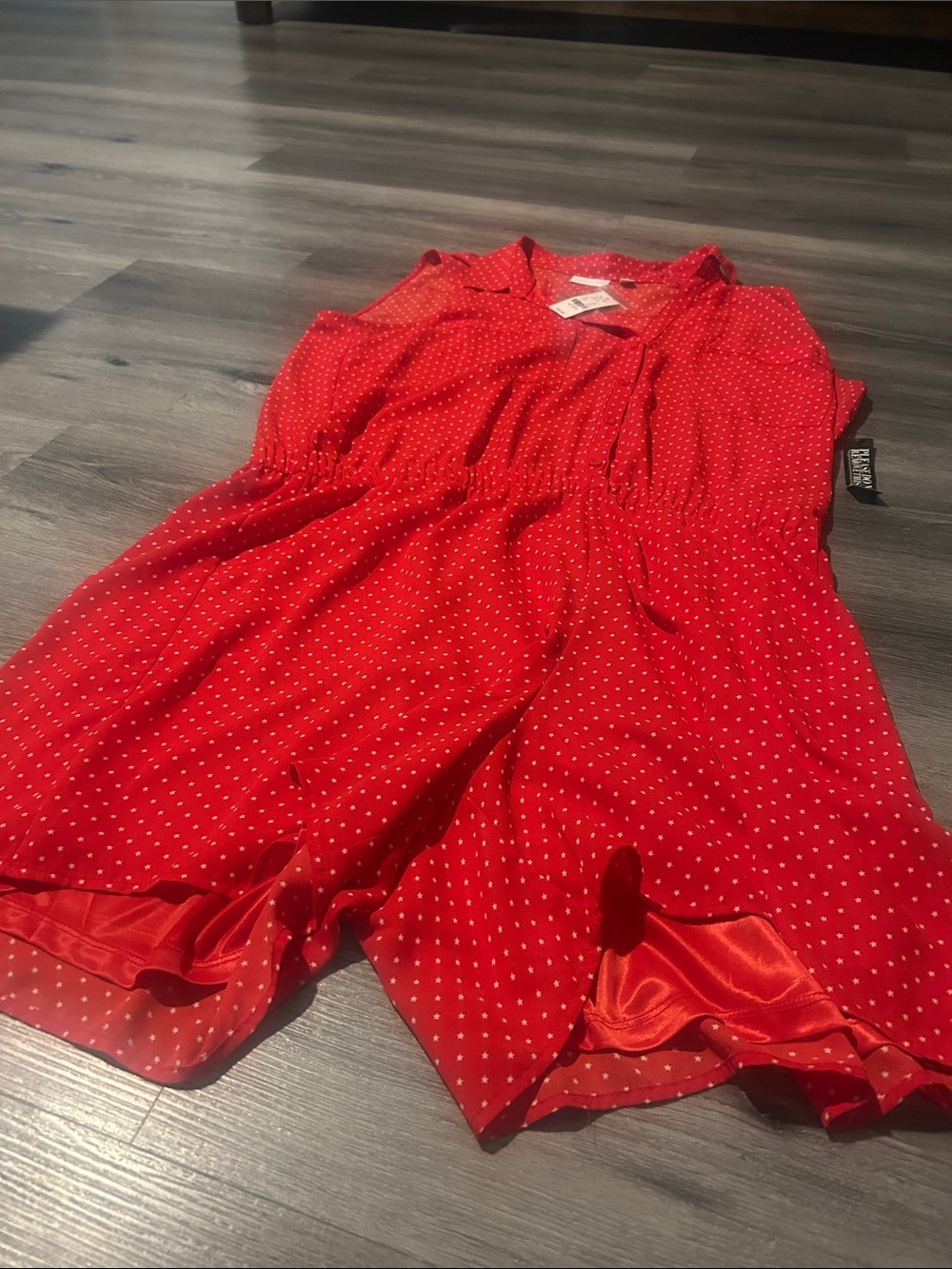 Red Polka Dot Romper